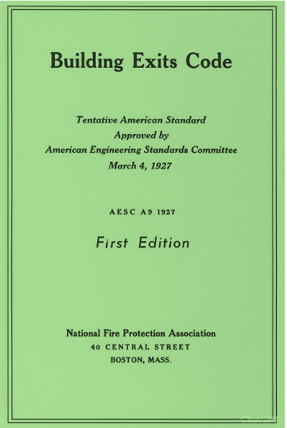 building exits code - nfpa 101